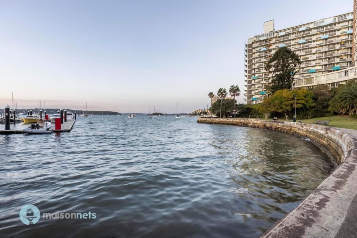 Studio Apt With Parking Balcony & Water Views Sydney Exterior foto